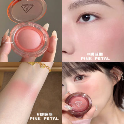 小猴子同款！3CE三熹玉单色多用腮红膏氛围感好脸色