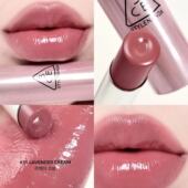 3ce好气色润唇膏水光镜面显白持久滋润女防干裂防干唇水润玻璃唇