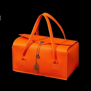 新婚伴娘礼盒包装高级感喜糖糖果礼品空盒定制红酒化妆品皮包盒子