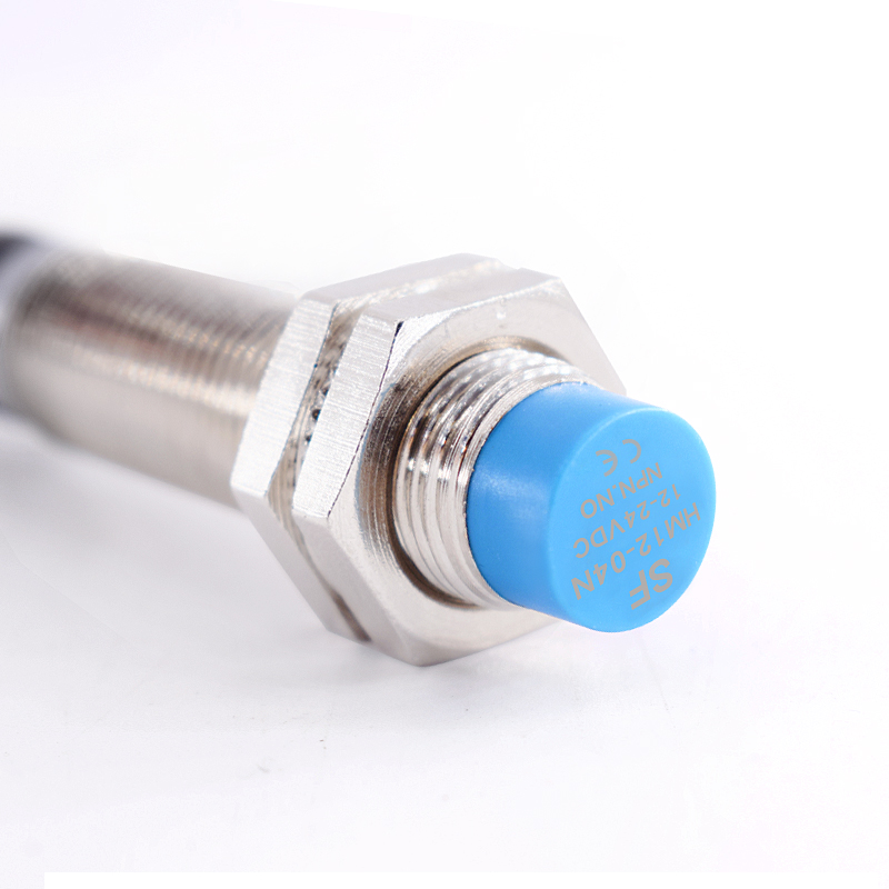 防水防油接近开关M8M12M18霍尔金属感应传感器PNP三线NPN常开24V