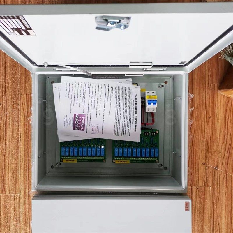 通风机盘管温控面板1拖3 4 5 6 7 8 10台FCU集控联控增容扩展驱动