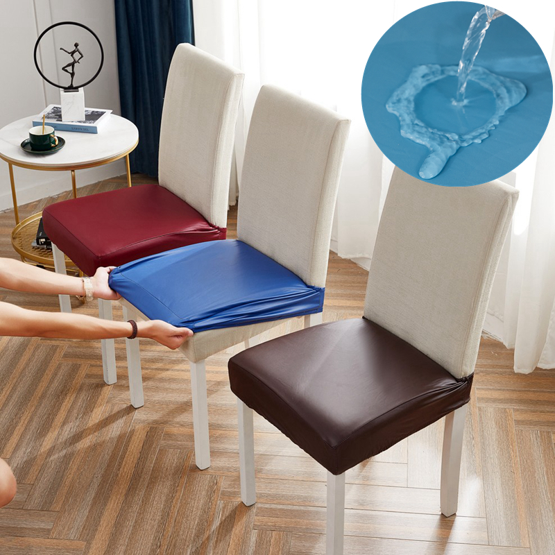 防水弹力皮革pu餐桌椅子套罩万能通用2022家用座餐厅木板凳坐垫套