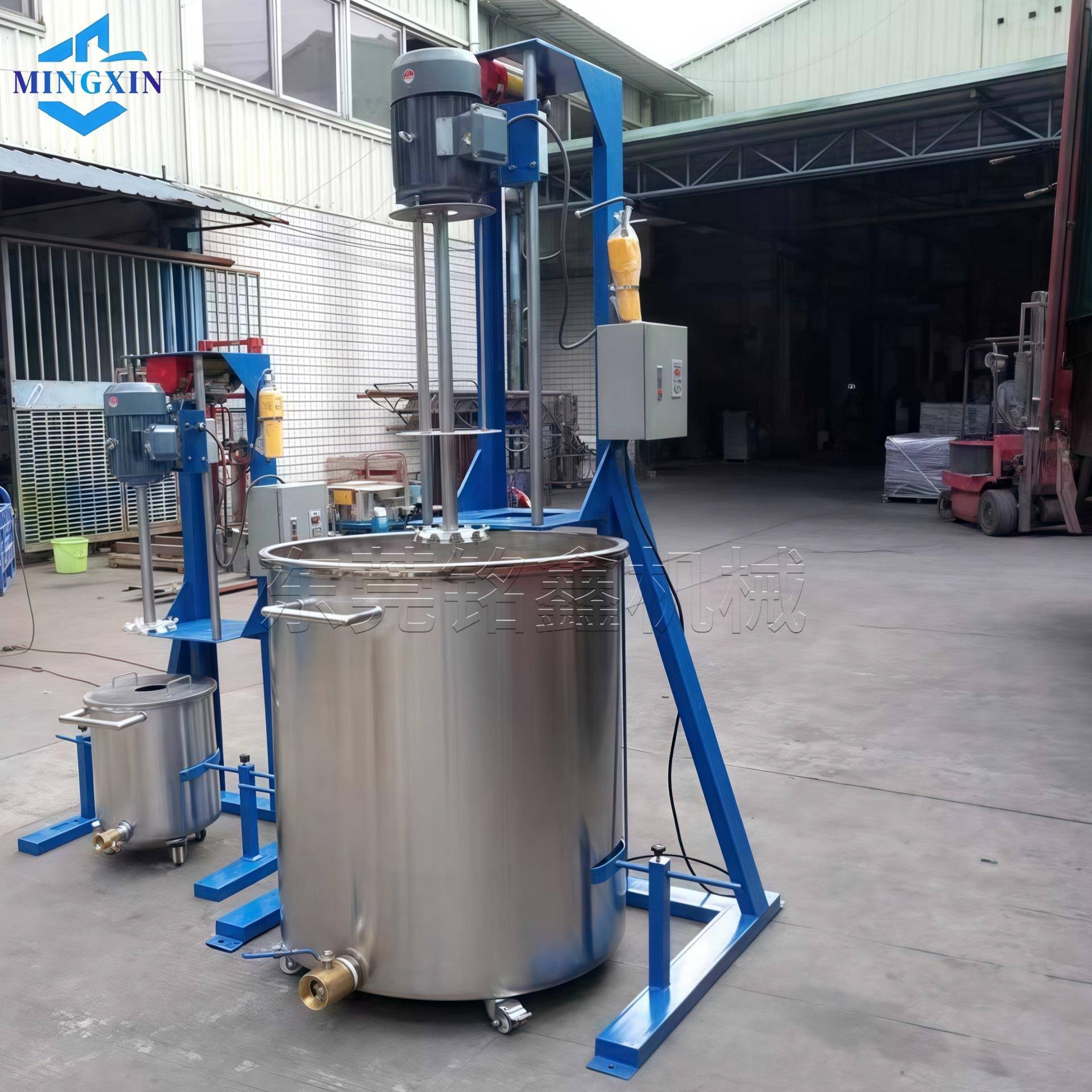 源头供应500L电动升降变频控制高速分散机油漆涂料高剪切搅拌机