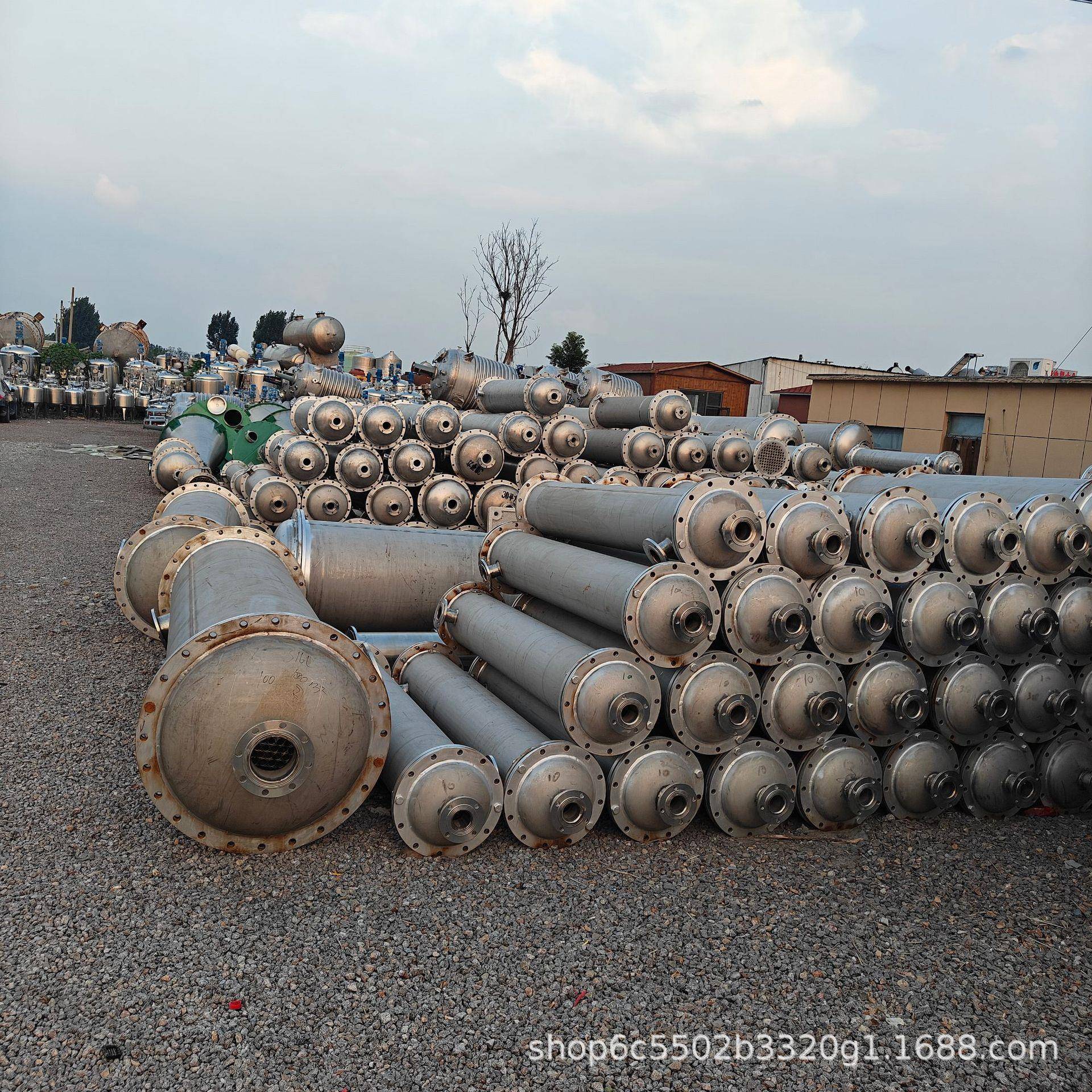 304-316不锈钢冷凝器列管式化工制药换热器30平方50平方冷凝器