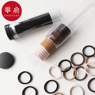 发圈 高马尾头饰绑头发便携旅行家用头绳扎不伤头 橡皮筋A1pq808