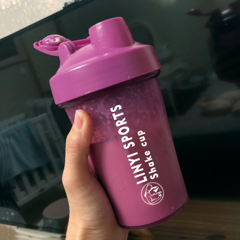 便携健身运动代餐奶昔摇摇杯刻度蛋白粉搅拌杯杯