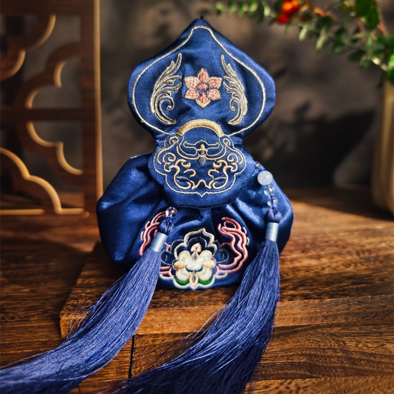 古风香囊刺绣葫芦式组合荷包汉服配饰香包福禄香袋节定成品