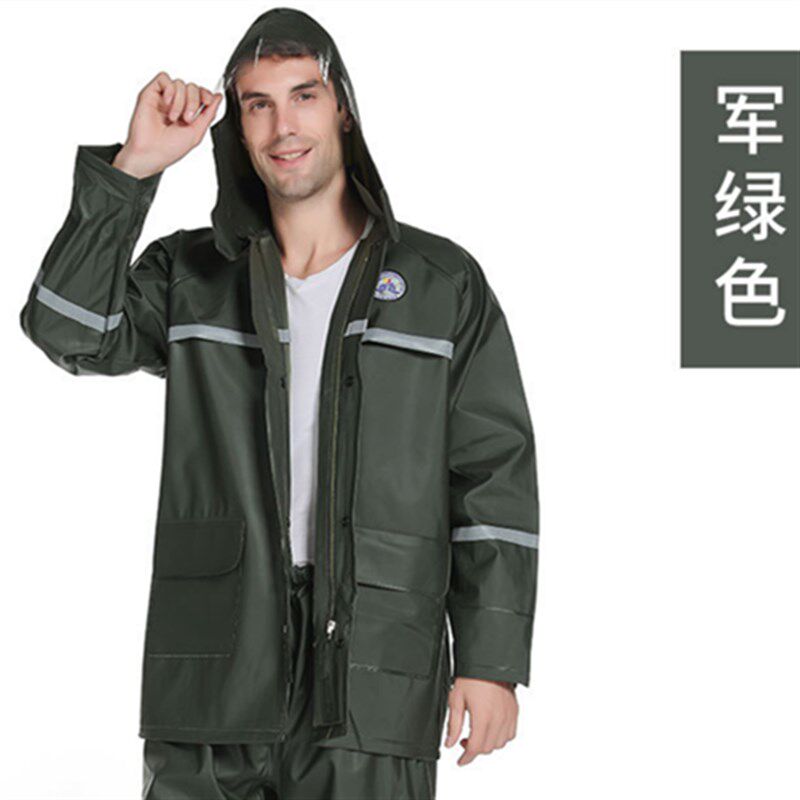 雨衣外套男衣针织上衣暴雨雨衣半身男女单件劳保短款雨衣双口袋,居家日用,雨披/雨衣,淘宝优惠券,粉丝福利购,淘宝优惠卷