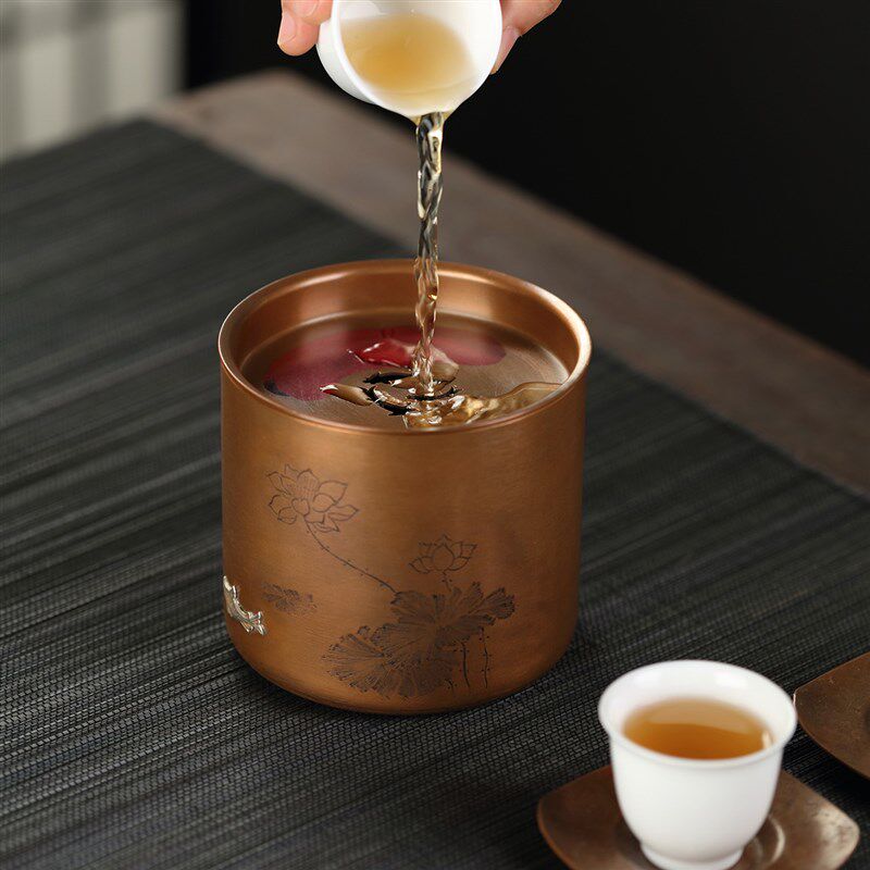 好茗天茶洗碗建洗茶渣桶茶道六君干泡茶席茶具壶承