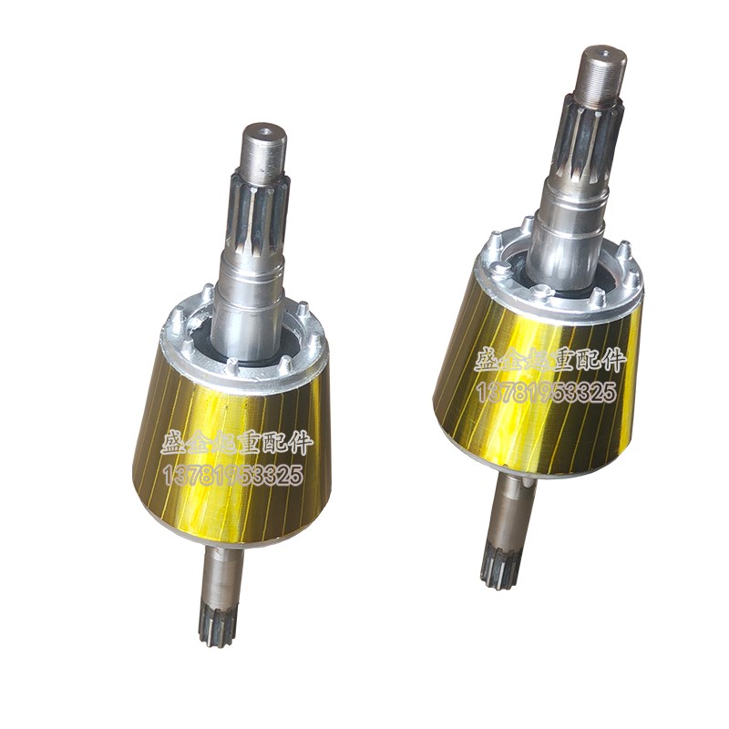 南京锥形ZD41-4 7.5KW电机转子 5T 电动葫芦电机配件江陵总厂特种