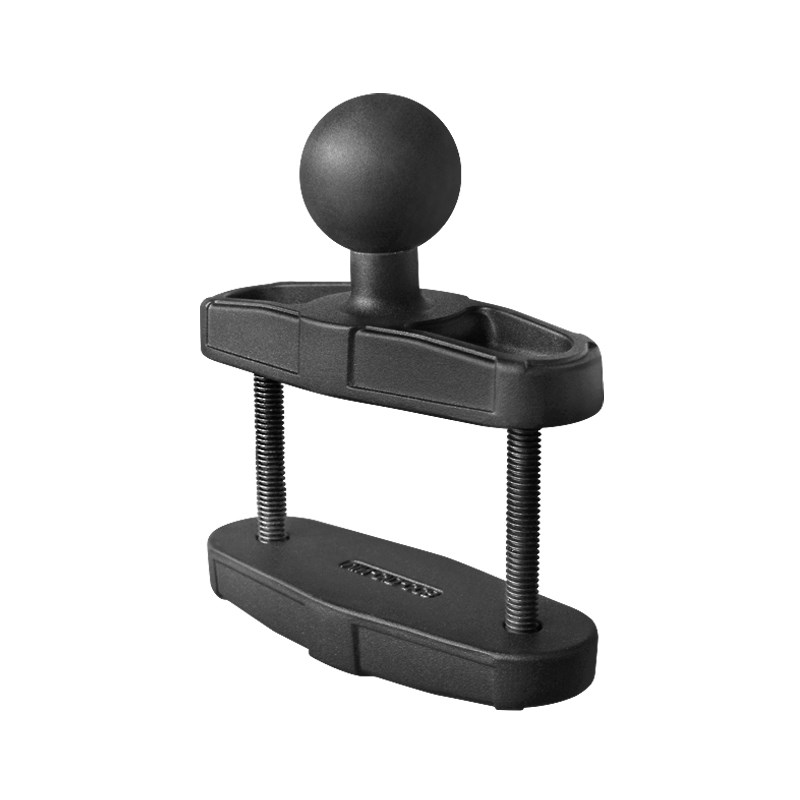 工业显示器防抖支架配件维恩1.5英寸球头免打孔方管夹固定底座