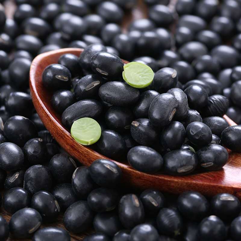 绿芯黑豆新货农家老品种绿芯黑豆乌豆发豆芽豆浆豆子非转基因