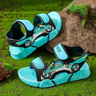 男童塑料凉鞋可下水踩水儿童夏季可湿水防滑沙滩鞋男孩帅气时尚潮