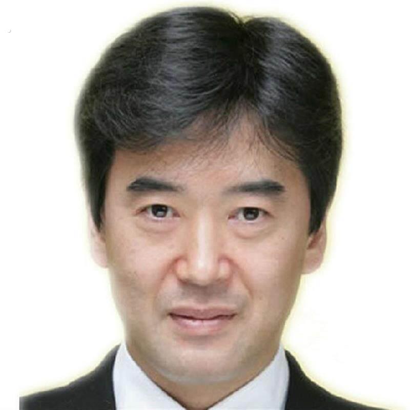 中年男士假发真发短发韩版帅气老年人男式短直发中老年假发套爸爸