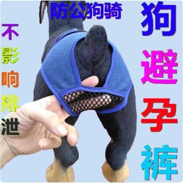母狗防交配神器狗发情裤防交配裤避孕裤狗狗生理裤可排泄裤