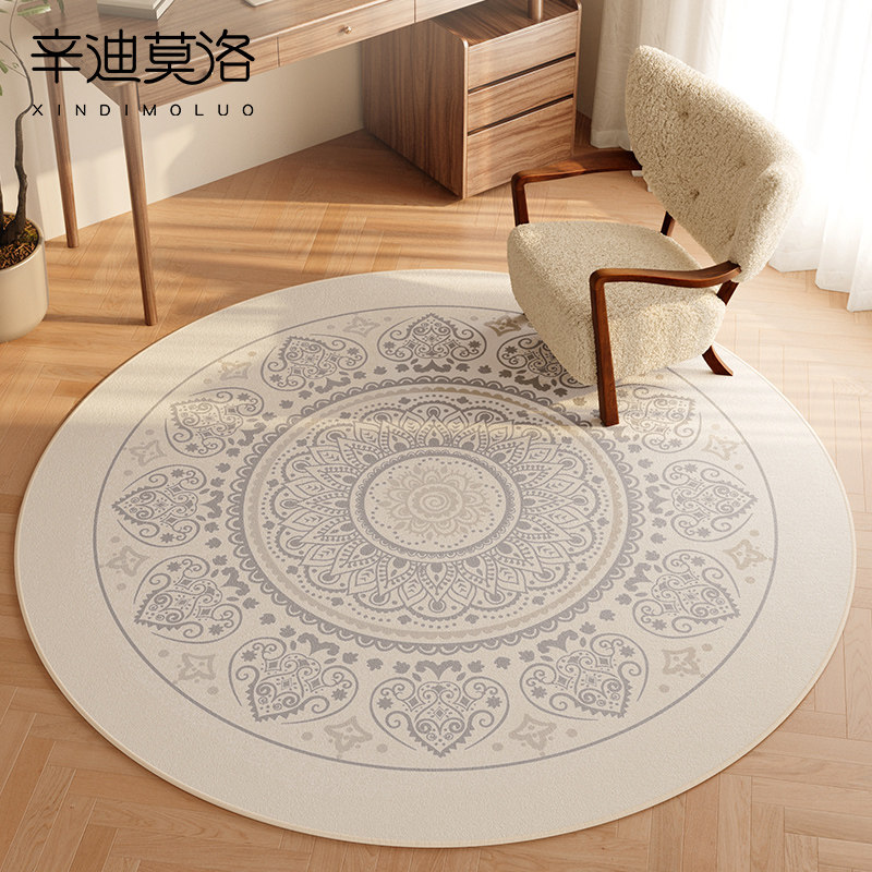 圆形地毯椅地垫客厅沙发书房习椅吊篮椅子垫卧室化妆椅垫子,居家布艺,转椅地垫,淘宝优惠券,粉丝福利购,淘宝优惠卷