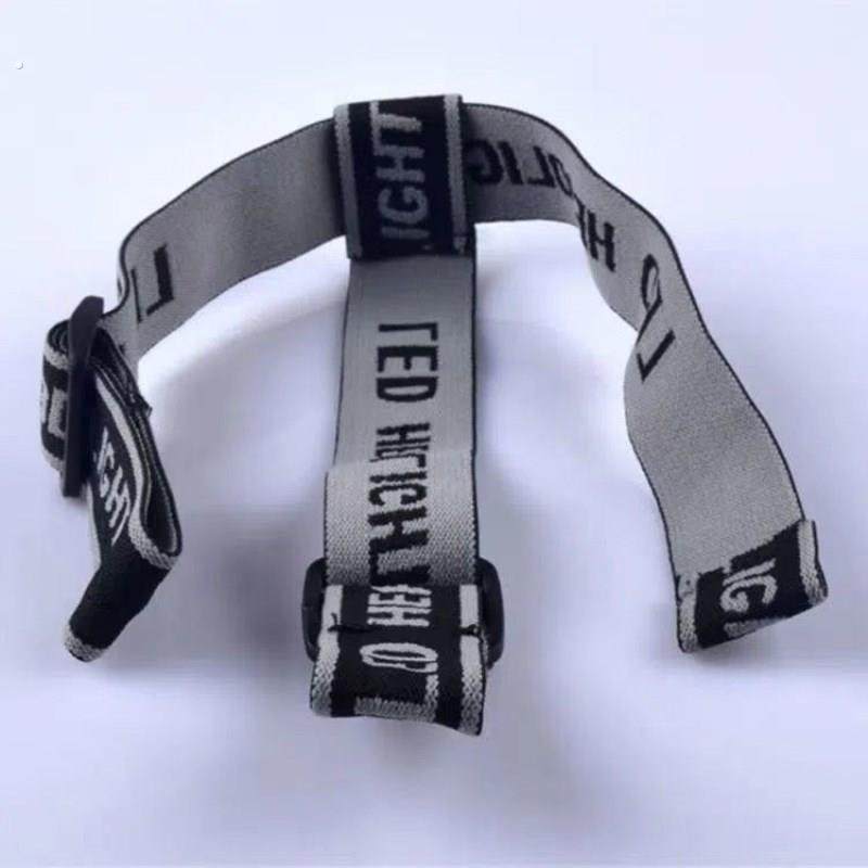 头灯松紧带加厚卡扣头灯头戴绳可调节配件矿灯固定头灯套专用加长