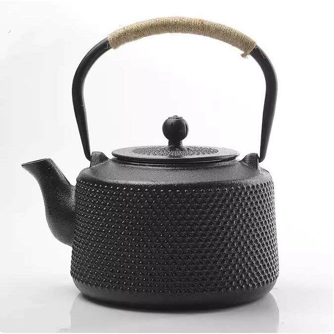 铁茶壶铸铁水壶生铁壶复古泡茶围炉煮茶壶家用中式软装创意摆件
