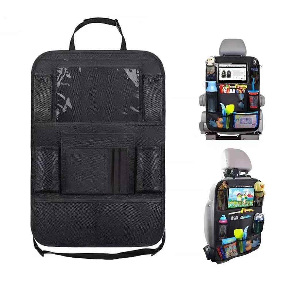 车载牛津车布汽座椅椅收纳袋 袋背置物袋储物挂袋84416 车内收纳