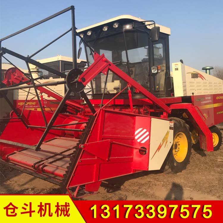 轮式玉米收割机大型机械设备稳定自走式玉米收获青储机