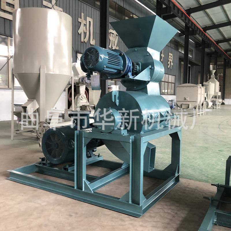 干湿中药材渣粉碎机高湿菌菇渣酒糟粉碎机多用途木材树枝粉碎机