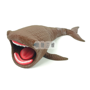 深海巨兽克苏鲁深海玛雅海怪大战超可动大白鲨手办摆件怪兽食海兽