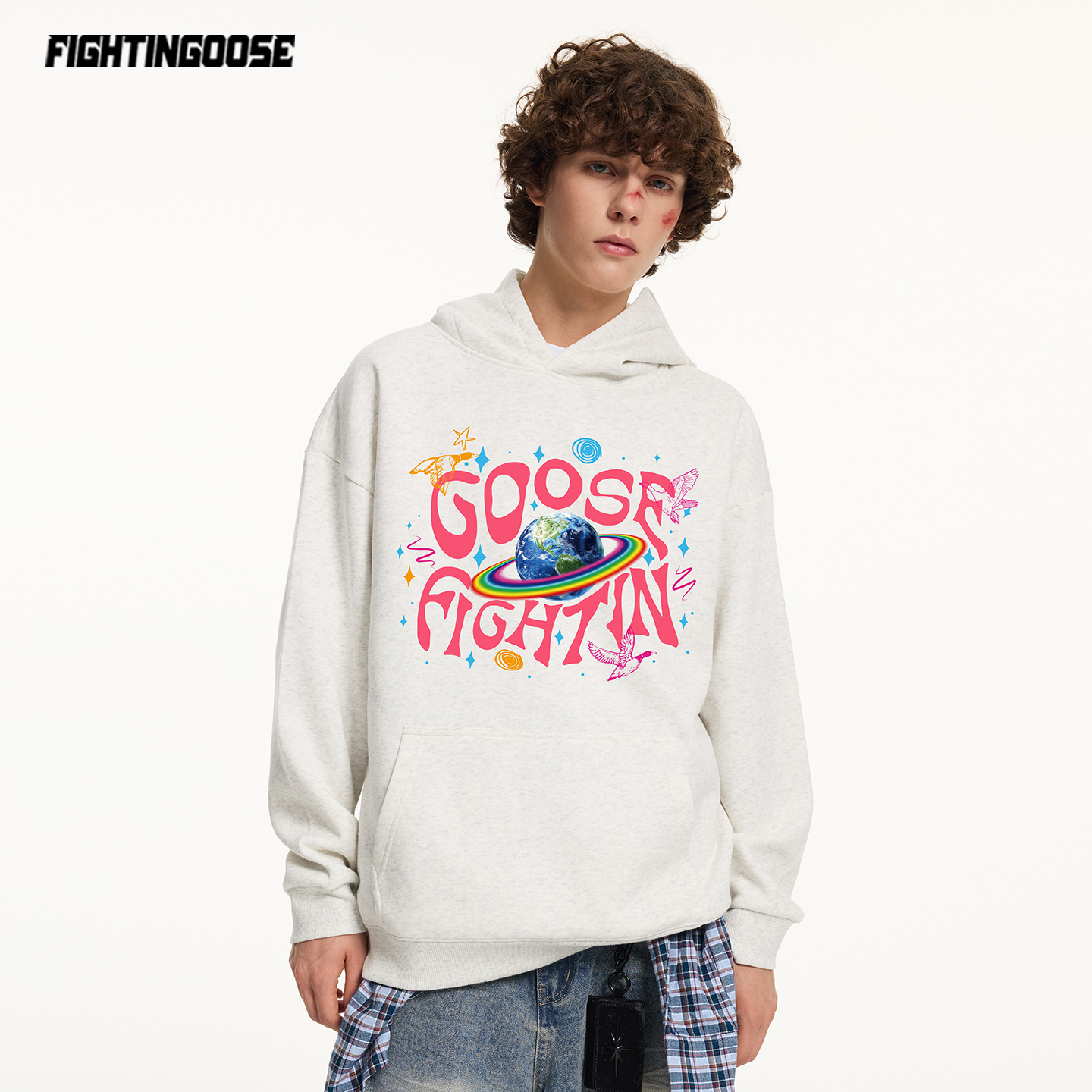 大码男装加肥加大胖子卫衣