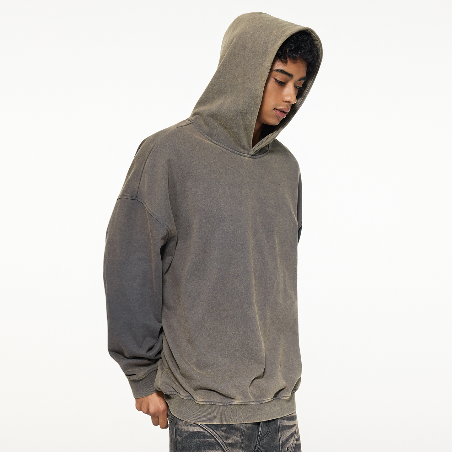 美式慵懒chic卫衣重磅水洗