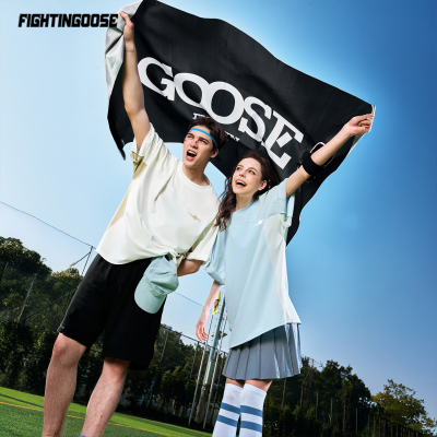 速干足球国潮美式穿搭oversize