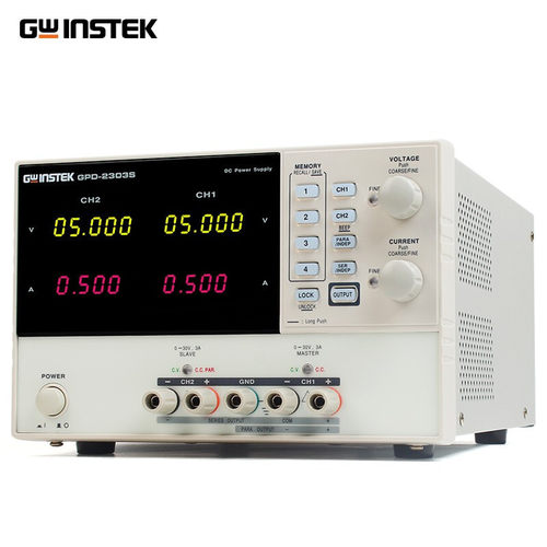 Gwinstek固纬GPD-3303D2303S3303S4303S可编程多通道直流电源
