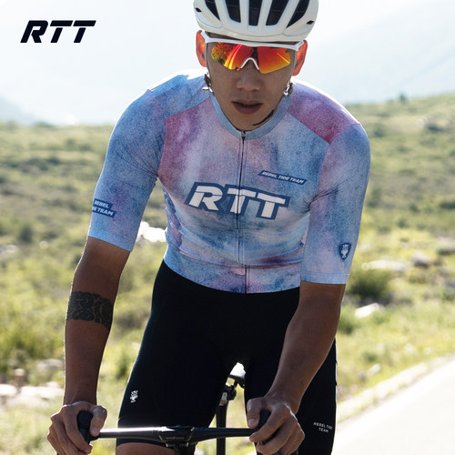 RTT新款短袖骑行服上衣公路车山地车自行车夏季男