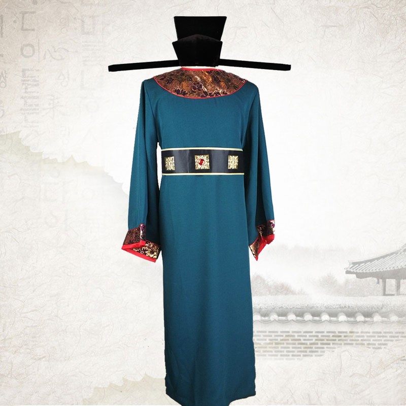 宋朝古装男汉服皇帝大臣官服包拯包公宋江高俅儿官员童文官演出服