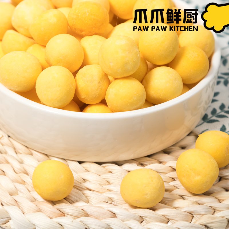 鹌鹑蛋黄冻干宠物卵磷脂营养美 毛爆毛增肥发腮猫咪狗狗零食