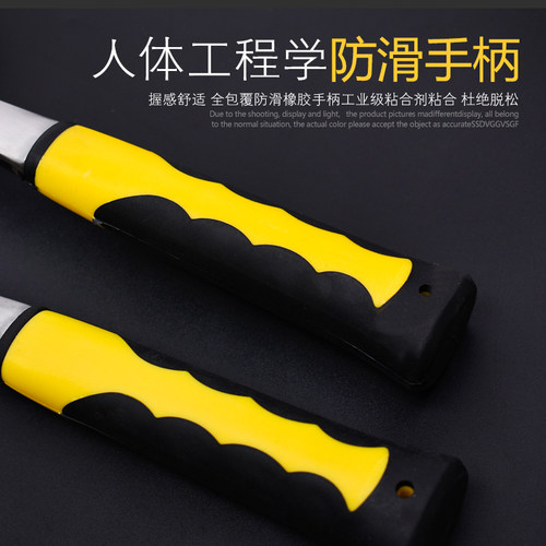 地质锤勘探锤钣金锤专业尖锤子户外尖头鸭嘴锤子工具扁头多功能