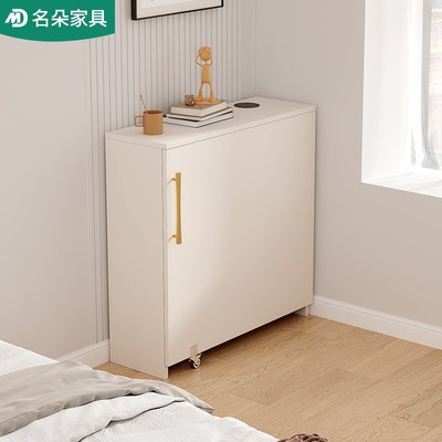 奶油风转角折叠书桌学生家用梳妆台书房卧室写字电脑桌置物架5F67