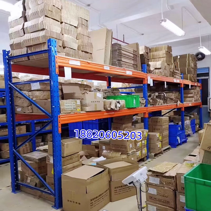 加厚重型货架横梁式板材五金布匹托盘货架工厂仓库高位大货架定制