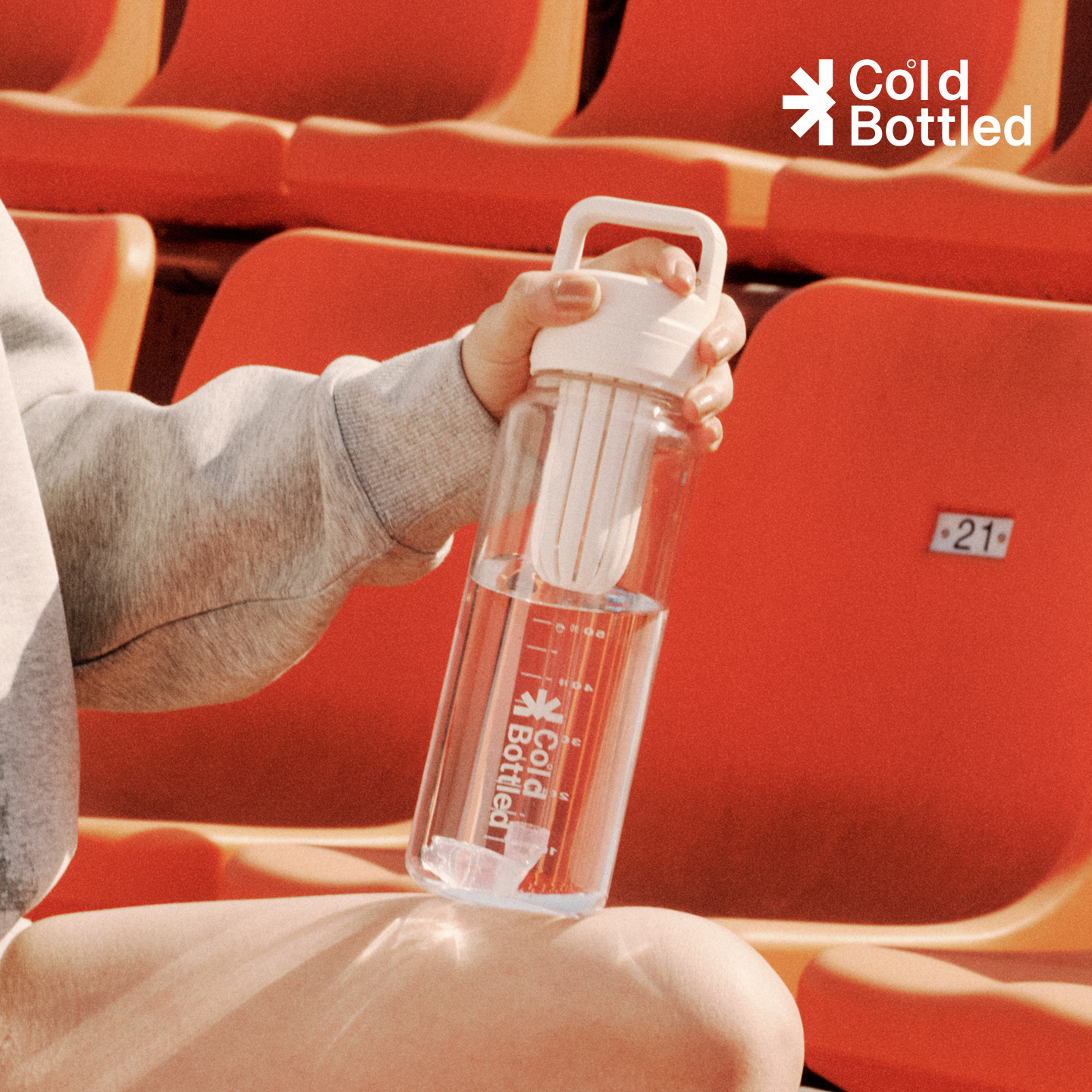 coldbottled学生水杯大容量户外运动水壶tritan上学专用便携水杯