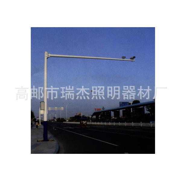 小区道路路口厂区码头港口速公路枪机球机八角锥形监控立杆厂家