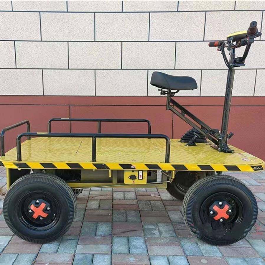 电动四轮手推车拉货车农场菜市场搬运平板车骑行款工厂货物平板车,搬运/仓储/物流设备,其他起重搬运设备,淘宝优惠券,粉丝福利购,淘宝优惠卷