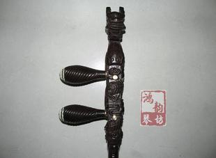黑檀龙头豫剧板胡杆山东梆子板胡杆晋剧板胡杆配琴轴滑道厂家直销