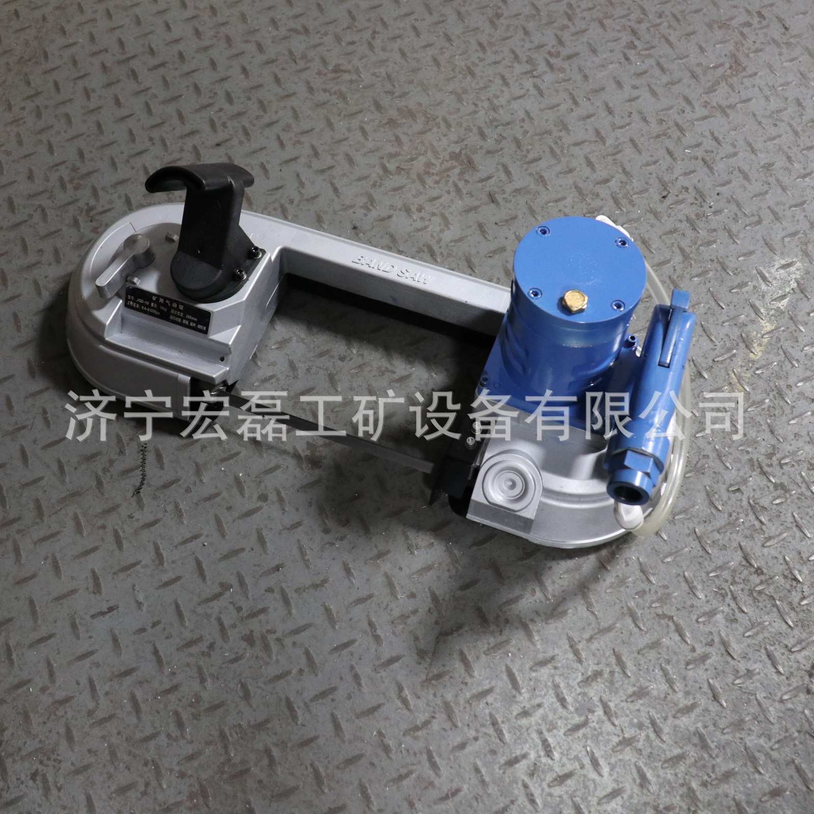 矿用手持式气动带锯井下防爆无火花风动线锯FDJ-200小型切割锯