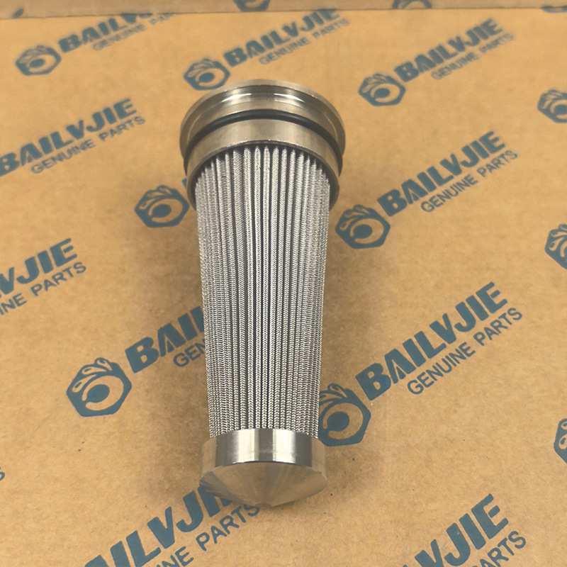 液压油滤芯PC270-7液压泵滤芯20Y-60-31143折叠金属网回油过滤芯