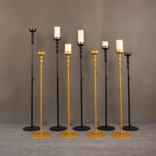 婚礼舞台背景装饰摆件婚庆道具铁艺烛台路引订婚宴迎宾区现场布置