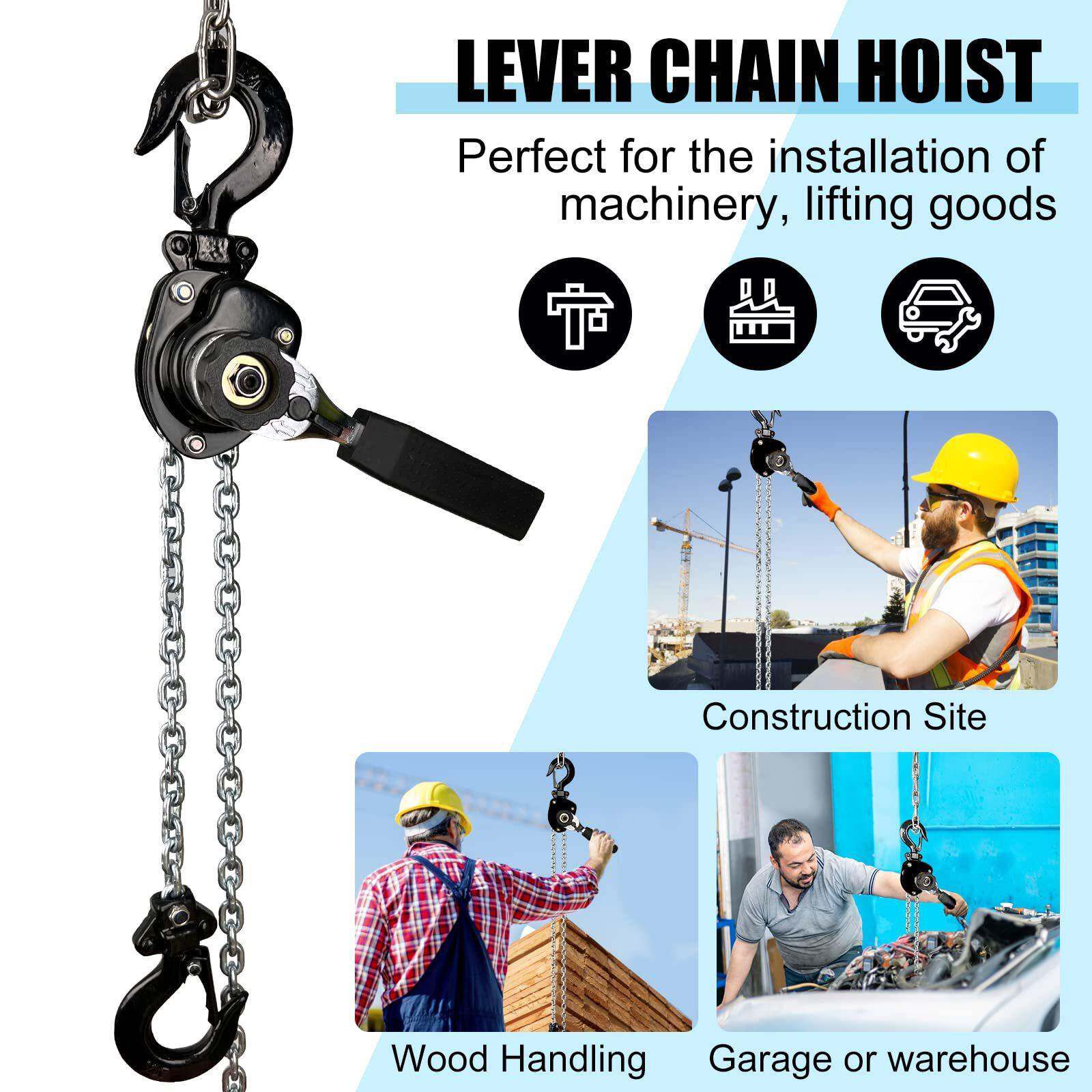 手扳葫芦迷你微型吊葫芦手动手拉紧线器0.25/0.5吨手摇便携起重