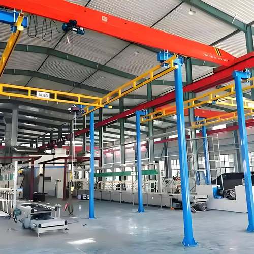 柔性轨道KBK起重机轻小型滑轨吊机工业车间柔性组合式kbk起重