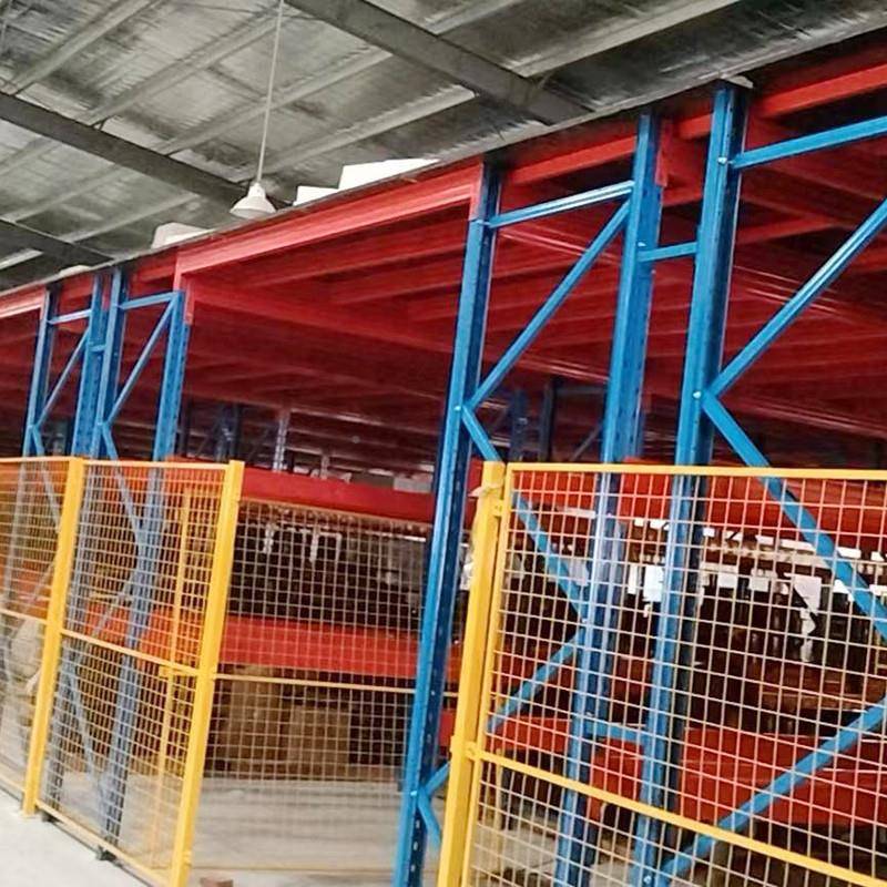 货重阁楼型架仓工字钢阁楼平INF台库加厚二层阁楼货架