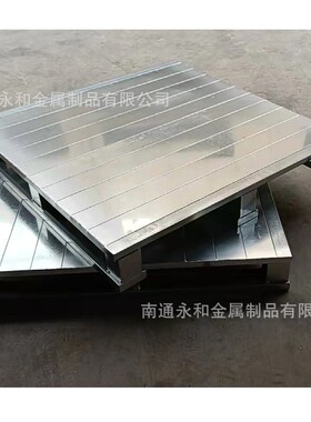 钢制托盘重型仓储货物栈板蓝色铁托盘铁栈板防潮板叉车冷库铁卡板