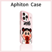 16肤感果冻pura70 卡通福禄小新适用于17苹果 mate60防摔壳 vivo oppo二合一手机壳iPhone17promax 华为 小米