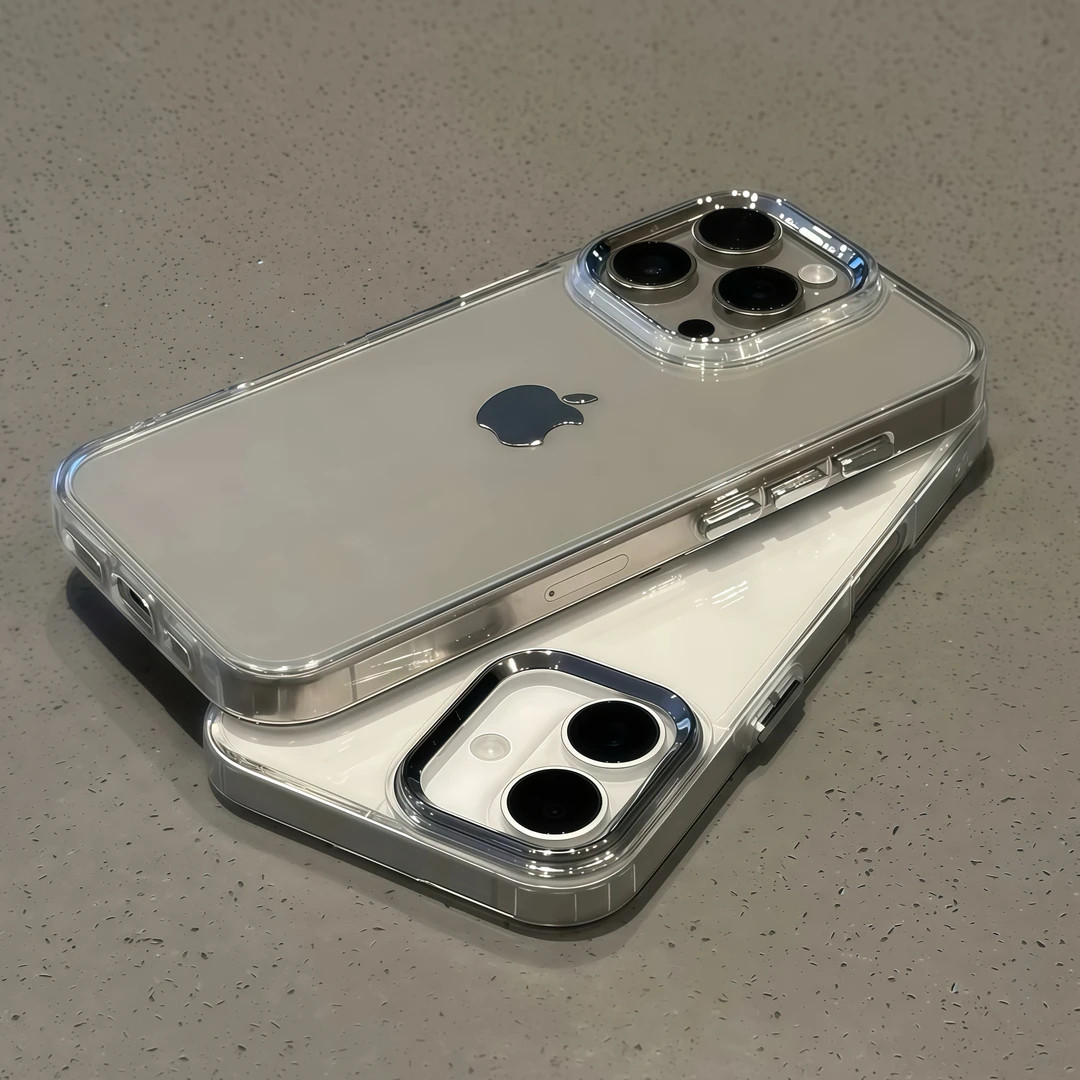 个性透明靓眼壳适用17iPhone17promax/16plus/15pro/14手机壳苹果13极简ip17AIR透明12PROMAX/11保护套15PLUS