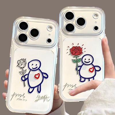 云熠星河情侣适用于17苹果/华为/小米/vivo/oppo太空手机壳iPhone17promax/16/15小米17PROmate70/pura70防摔